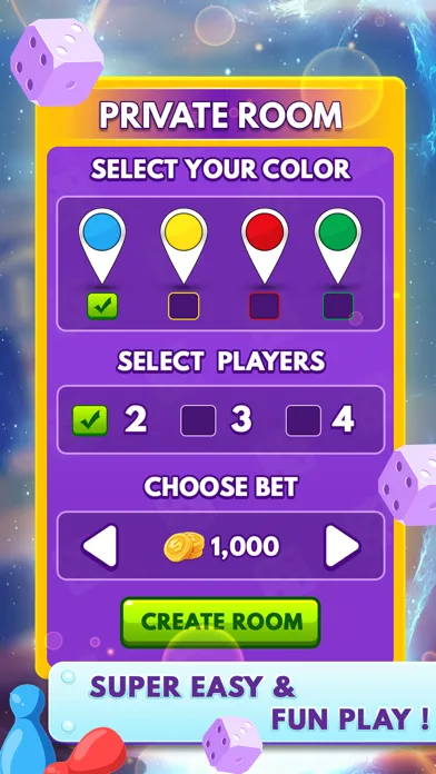 Captures d'écran de Online Ludo Board Game