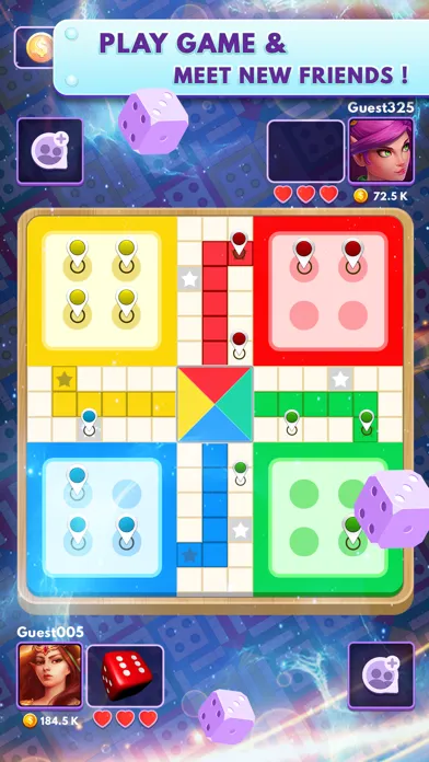 Captures d'écran de Online Ludo Board Game