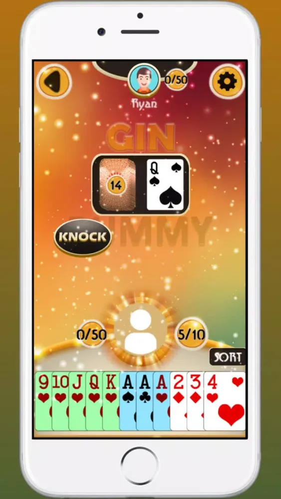Screenshot di Gin Rummy - Offline