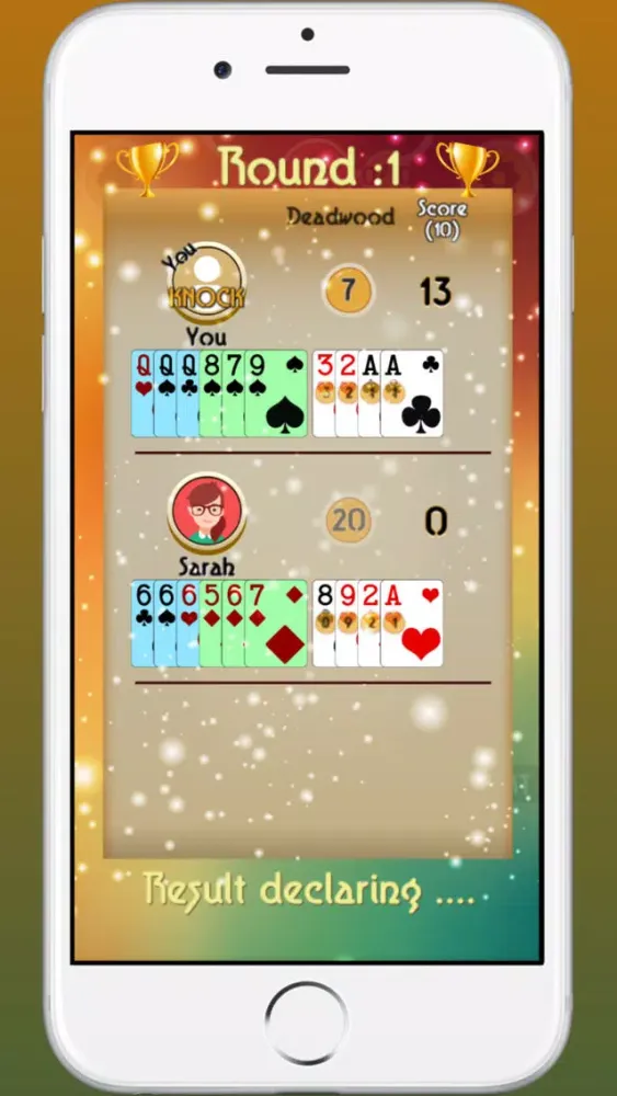 Screenshot di Gin Rummy - Offline
