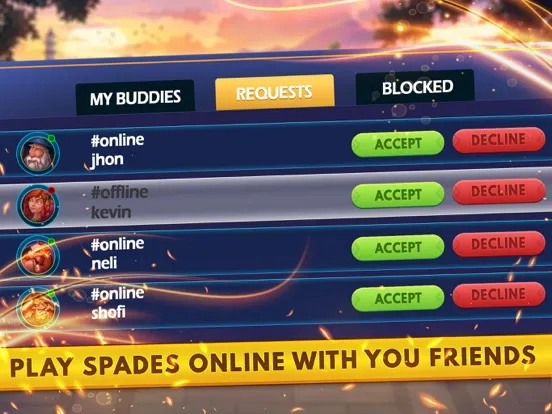 تصاویر Spades Multiplayer iPad 