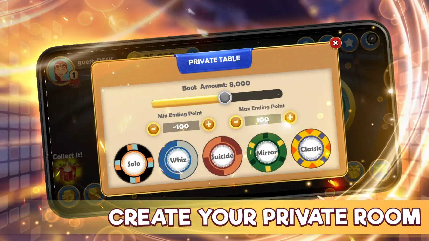 ภาพหน้าจอของ Spades Pro