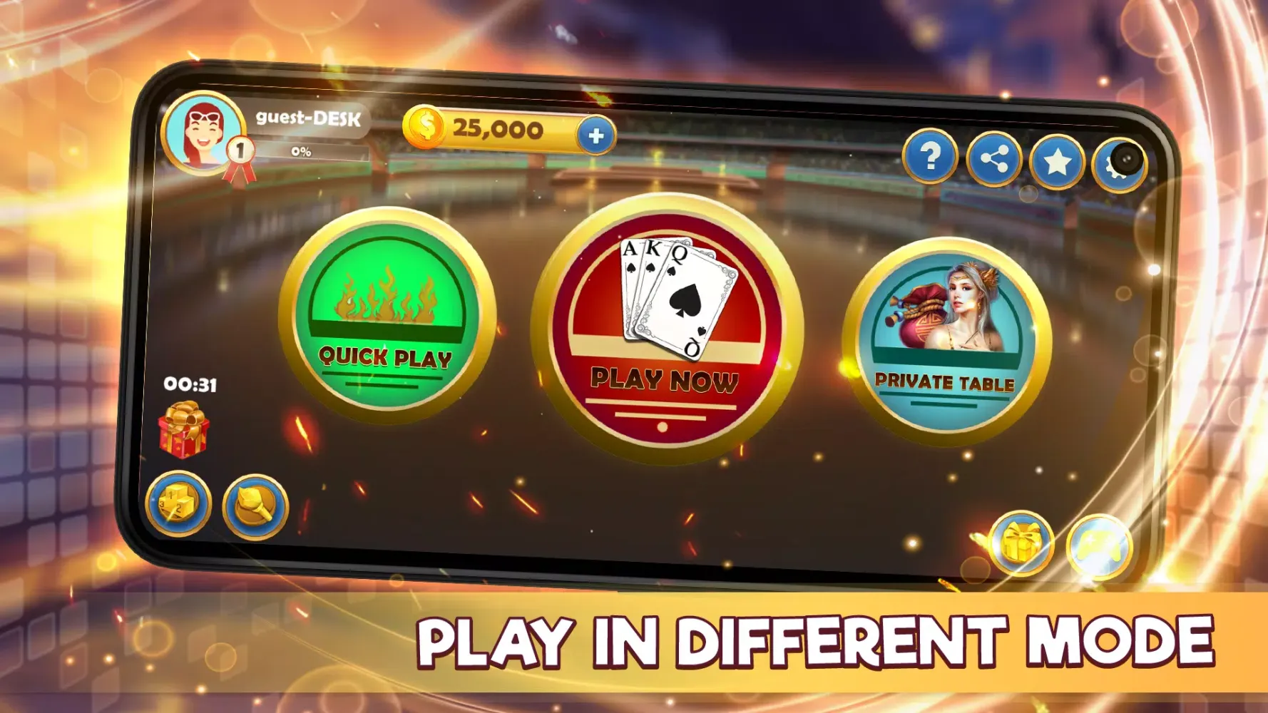 ภาพหน้าจอของ Spades Pro