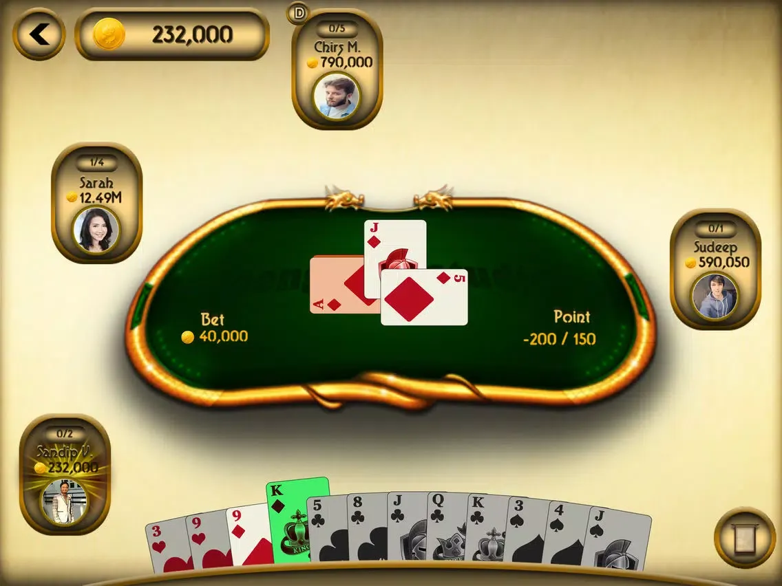 Spades Plus iPad  Ekran Görüntüleri