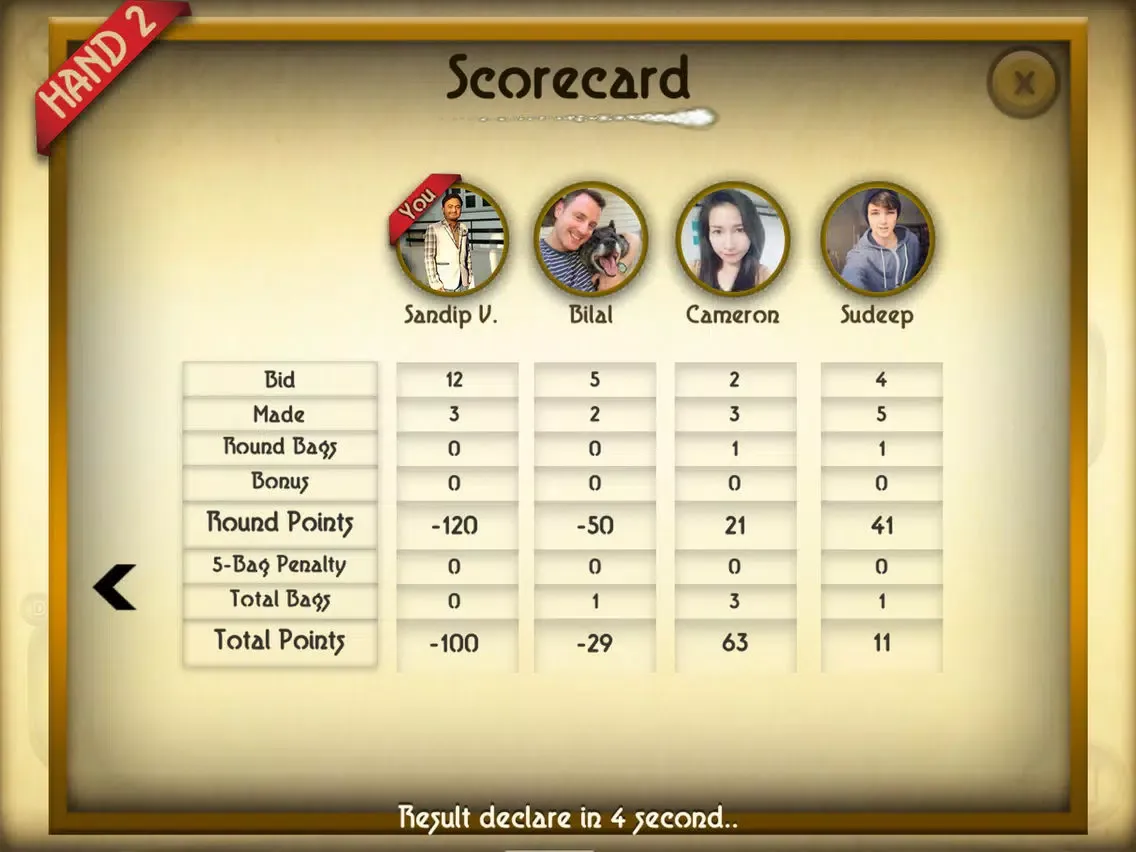 Spades Plus iPad  Ekran Görüntüleri
