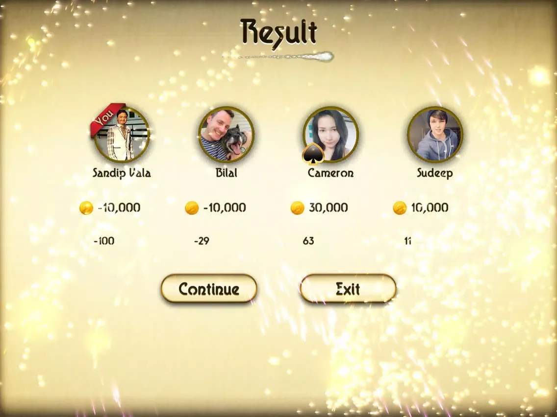 Spades Plus iPad  Ekran Görüntüleri