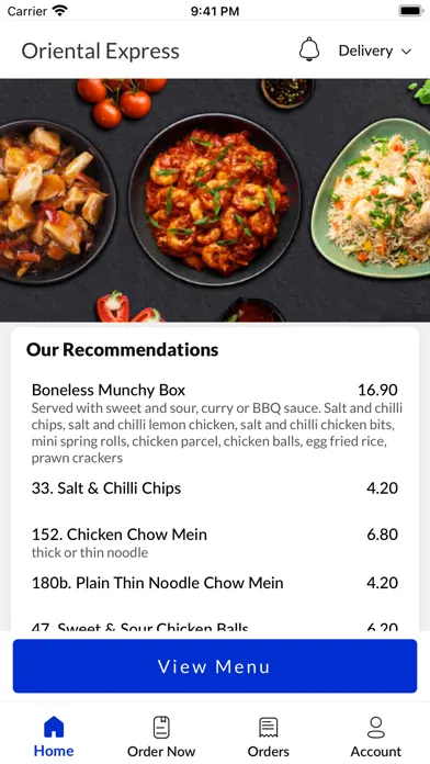 Ảnh chụp màn hình của Oriental Express Edinburgh.