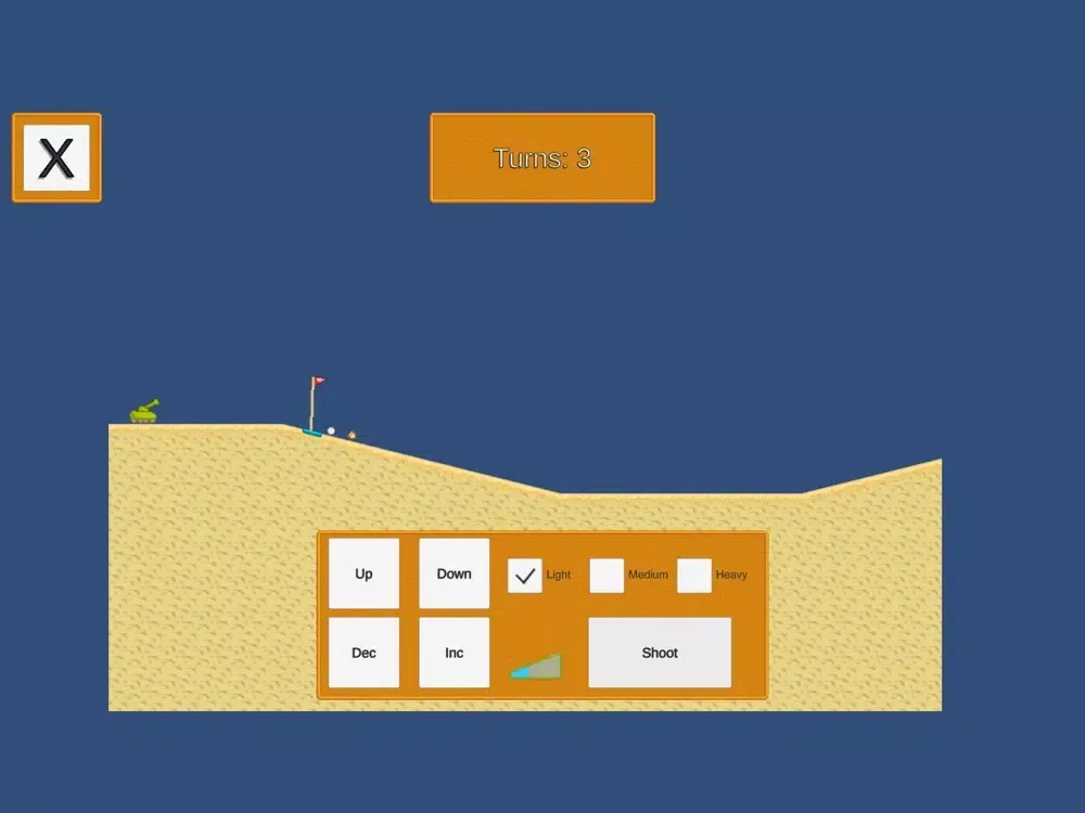 Tank Golfing iPad  স্ক্রিনশট