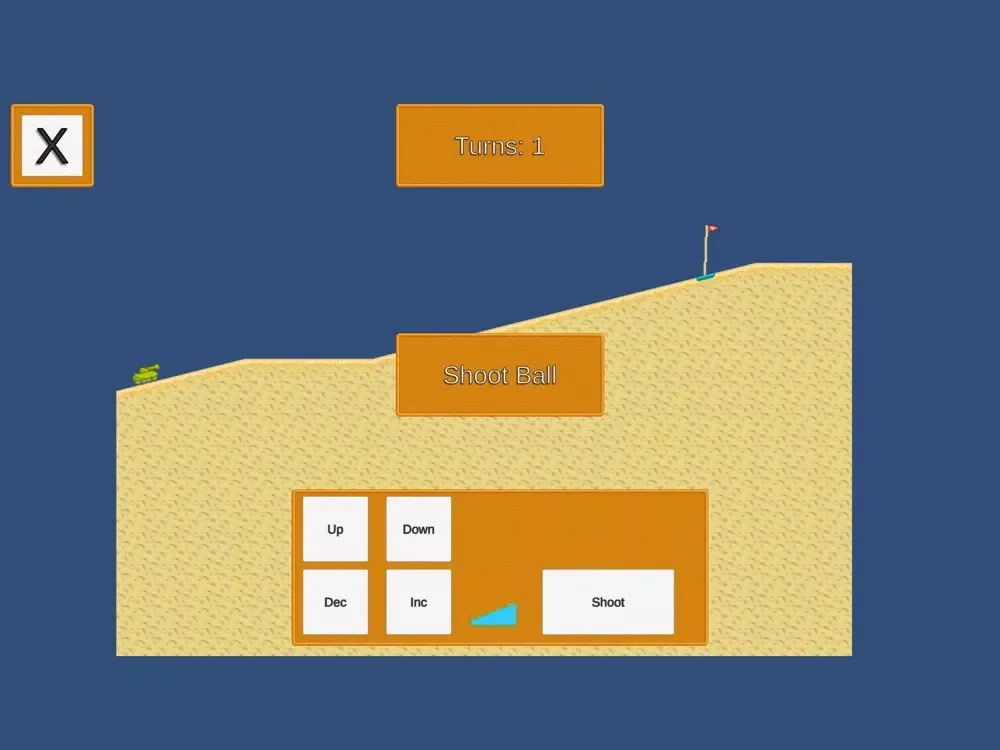Tank Golfing iPad  স্ক্রিনশট