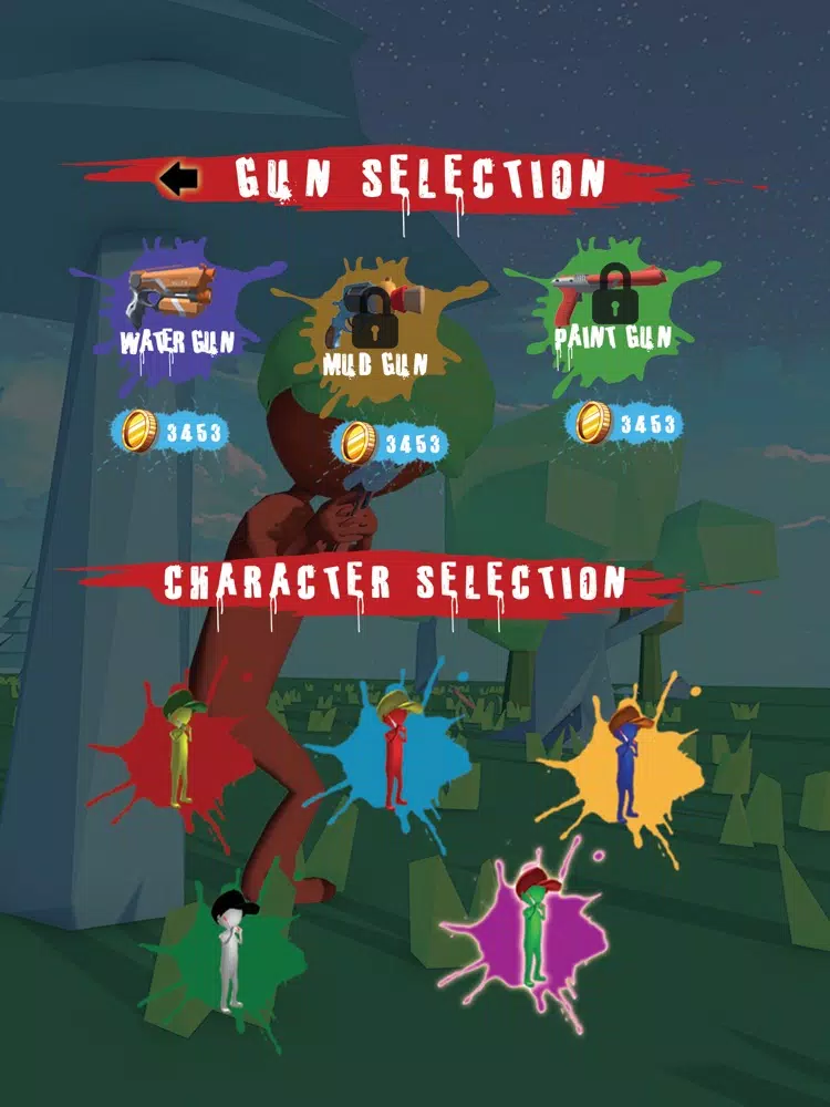 Water and Paintball shooty War iPad  スクリーンショット