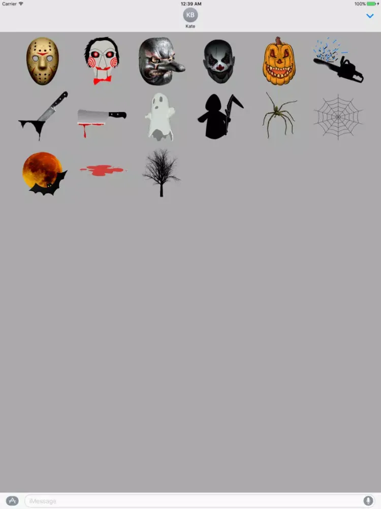 Capturas de pantalla de Slasher Stickers iPad 