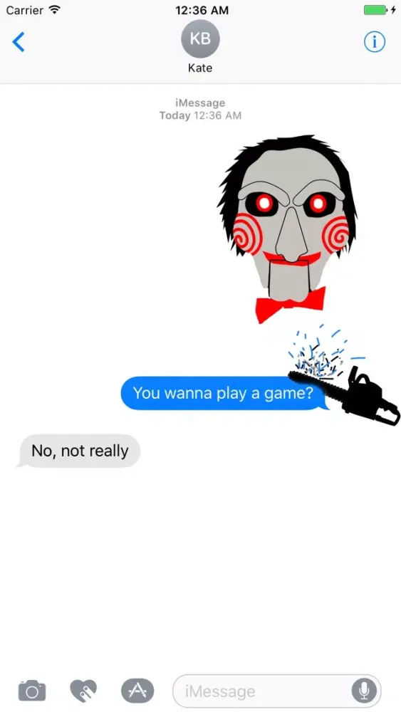 Capturas de pantalla de Slasher Stickers