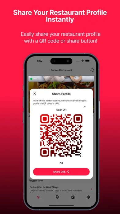 Capturas de tela do OfferBite: Restaurant Assist
