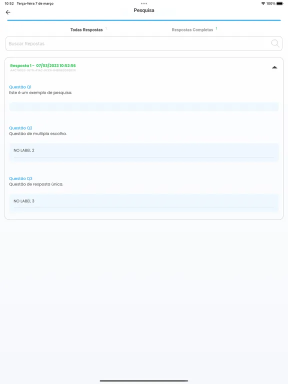 صور OWSurvey Offline iPad 