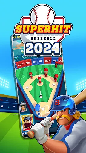 Super Hit Baseball स्क्रीनशॉट