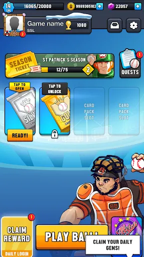 Super Hit Baseball स्क्रीनशॉट