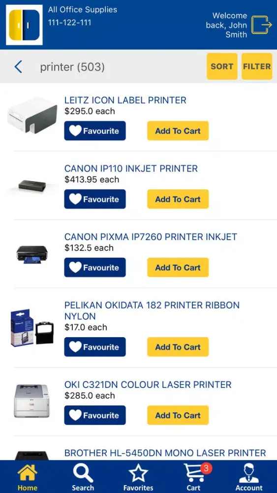 eCupboard سکرین شاٹس