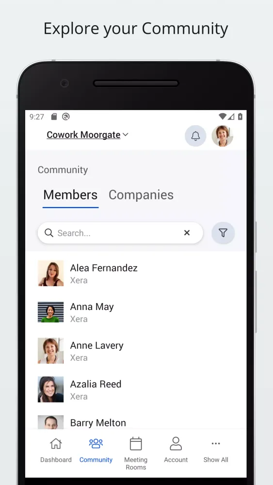 Screenshot di Catalyst Commons