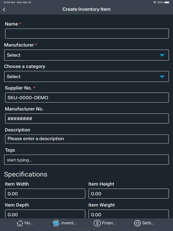 Officetrax Mobile iPad 应用截图