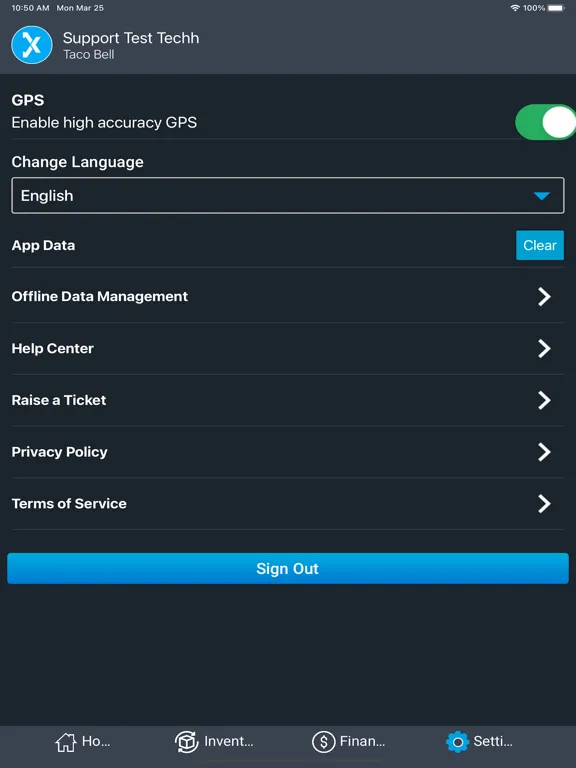 Officetrax Mobile iPad 应用截图