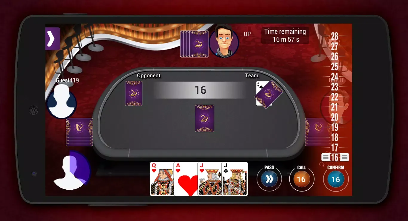 Captures d'écran de 29 Card
