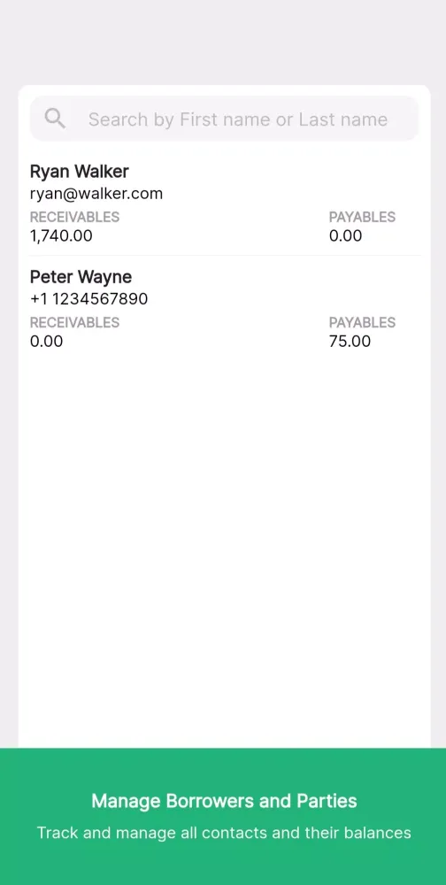 Loan Management System Screenshots