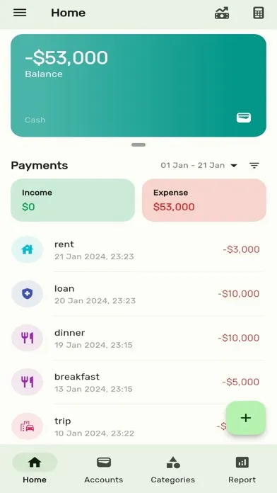 Money Manager - Track Expense应用截图