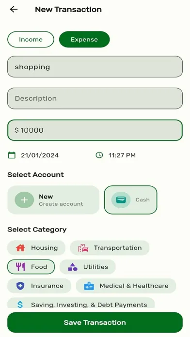 Money Manager - Track Expense应用截图