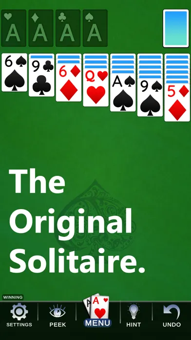 Captures d'écran de The Original Solitaire +