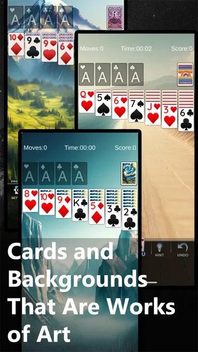 Captures d'écran de The Original Solitaire +