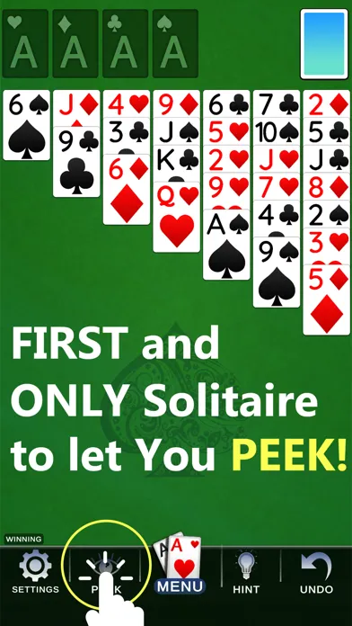 Captures d'écran de The Original Solitaire +