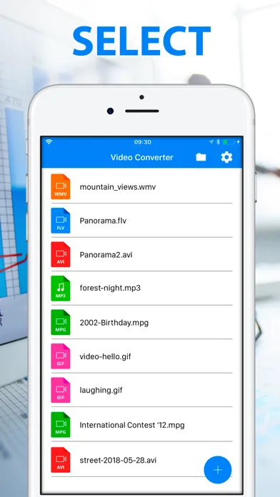 Video Files Converter MP3 GIF スクリーンショット