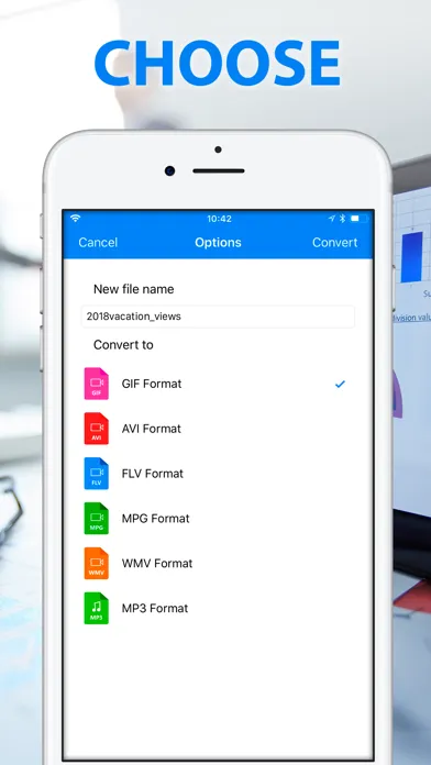 Video Files Converter MP3 GIF スクリーンショット