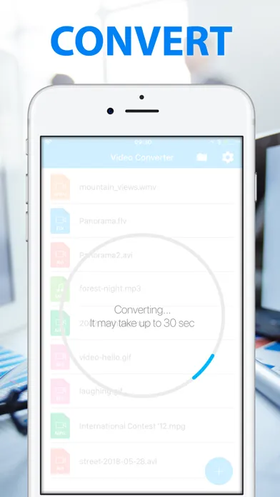 Video Files Converter MP3 GIF スクリーンショット