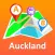 Auckland offline map with public transport route planner for my journey
