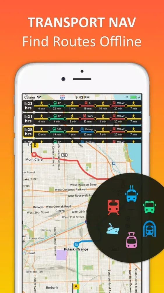 Capturas de pantalla de Los Angeles offline map & nav