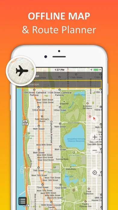 New York City - offline map 스크린샷