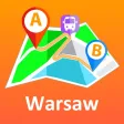 Warsaw offline map & transport