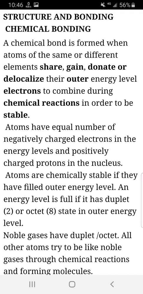صور Chemistry Notes Form 2 Offline