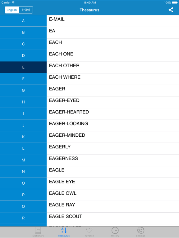 Korean to English & English to Korean Dictionary IPA PGYER IPAHUB