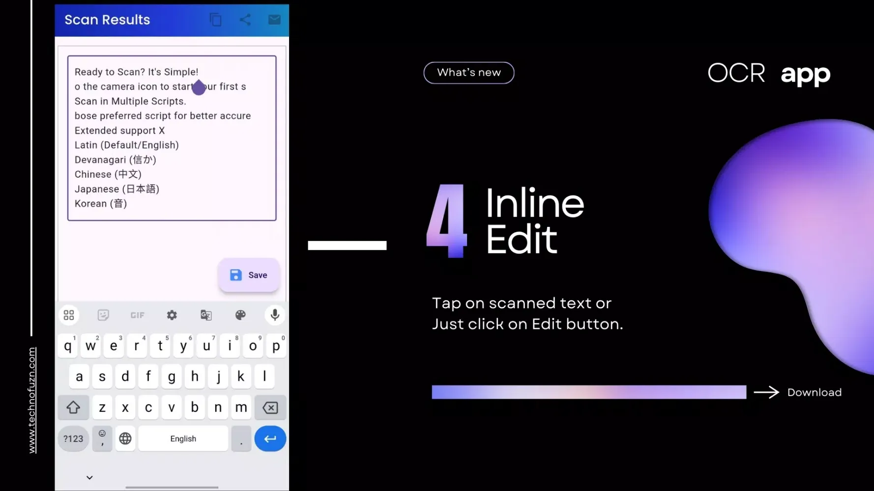Offline Text Scanner [OCR] 스크린샷