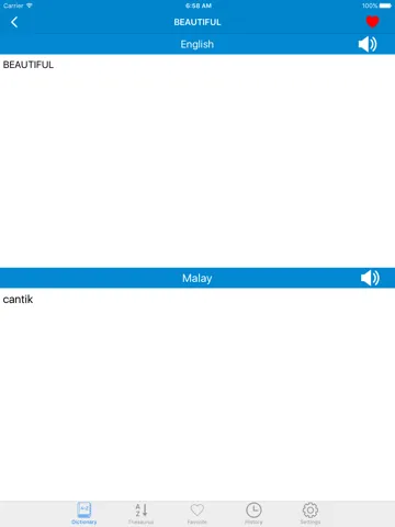 English to Malay & Malay to English Offline Dictionary iPad  স্ক্রিনশট