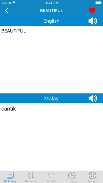 English to Malay & Malay to English Offline Dictionary স্ক্রিনশট