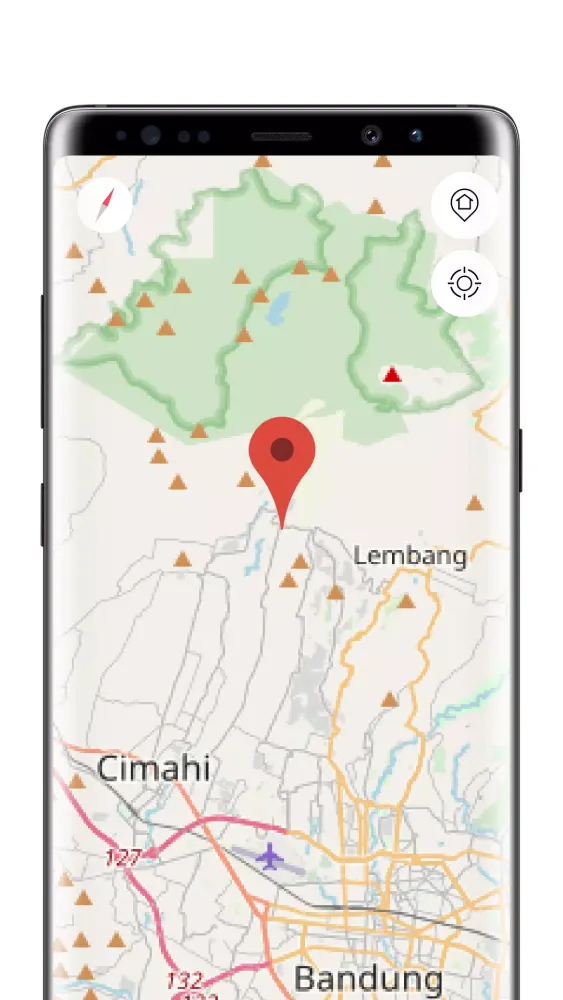 Zrzuty ekranu Bandung