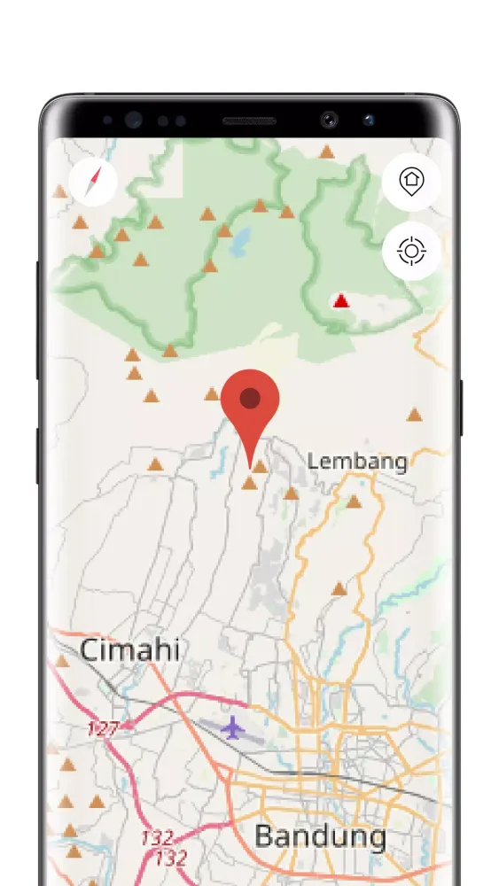 Zrzuty ekranu Bandung