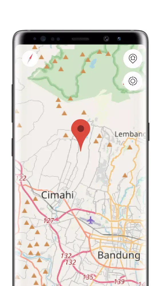 Zrzuty ekranu Bandung