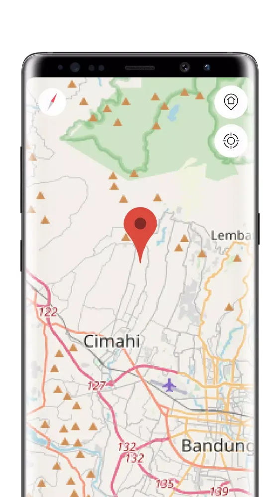 Zrzuty ekranu Bandung
