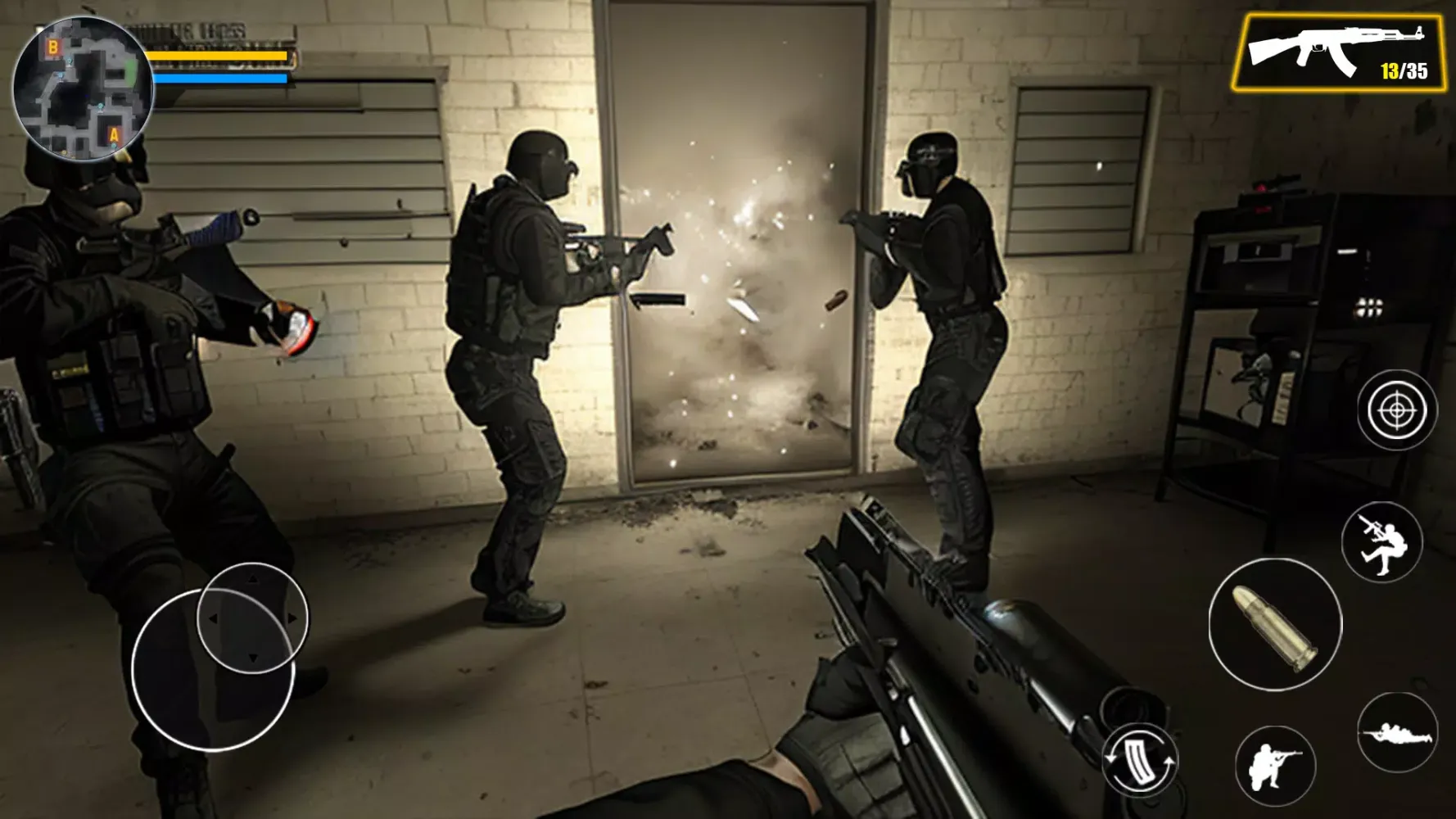 Swat Gun Games: Black ops game Screenshots