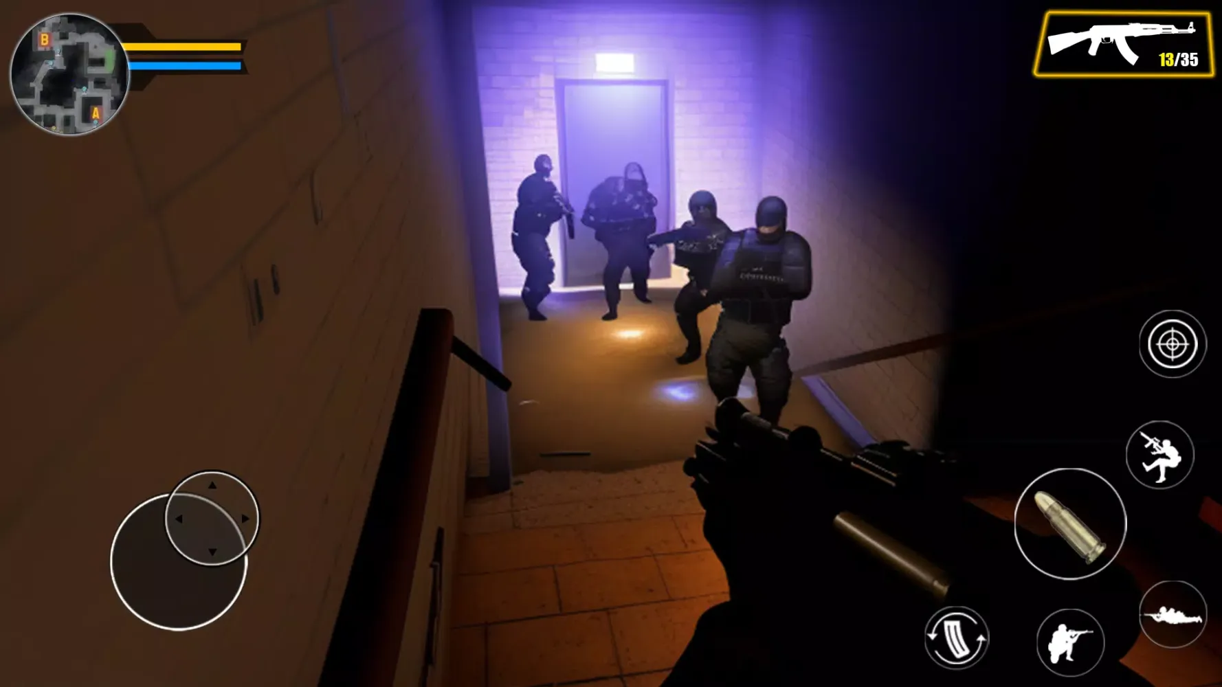 Swat Gun Games: Black ops game Screenshots