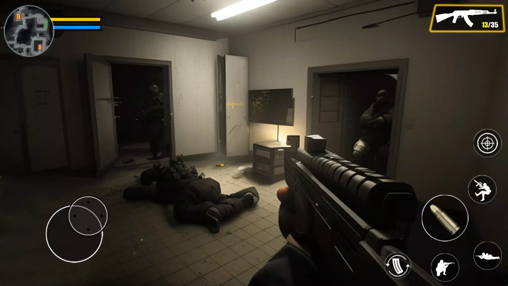Swat Gun Games: Black ops game Screenshots